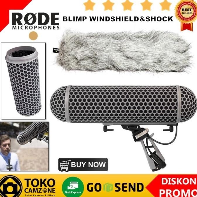 Jual Rode Blimp Windshield Suspension System For Shotgun Microphones ...