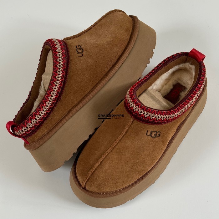 jual-ugg-tazz-slipper-chestnut-women-100-original-shopee-indonesia