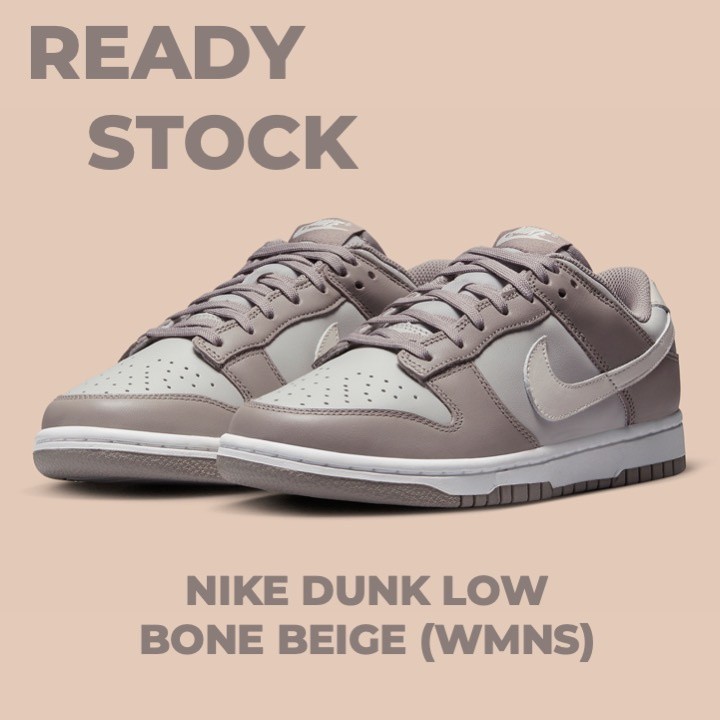 Jual Nike Dunk Low Bone Beige (WMNS) | Shopee Indonesia