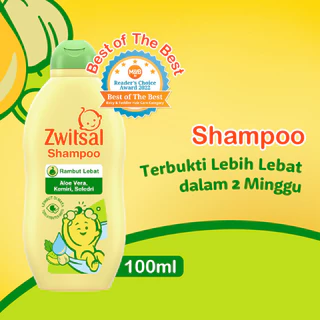 Zwitsal Baby Shampoo Natural Aloe Vera Kemiri Seledri 100 ml
