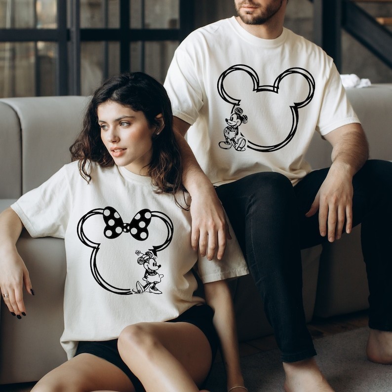 Jual Baju couple Mickey dan Minnie Baju Keluarga Disney Baju Mickey dan ...