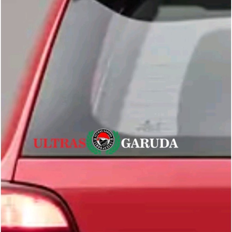 Jual stiker mobil cutting sticker Ultras Garuda Indonesia produk ...
