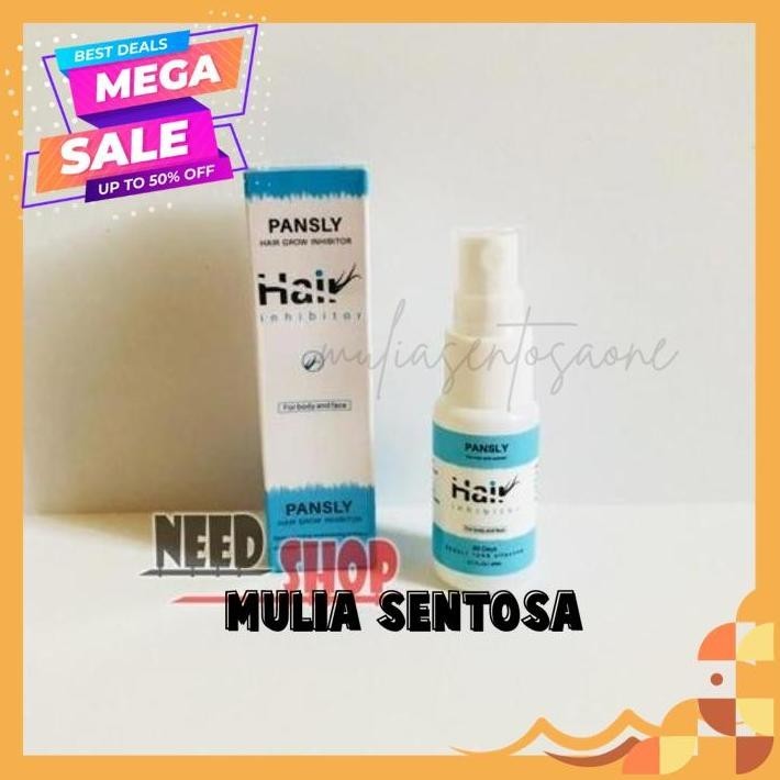 Jual BIRU PANSLY HAIR GROWTH INHIBITOR / PENCEGAH PERTUMBUHAN RAMBUT 20 ...