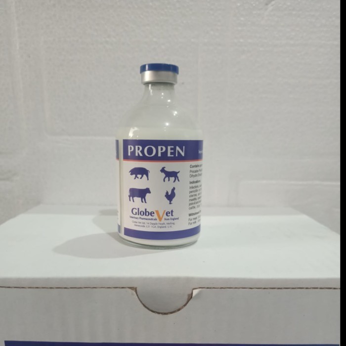 Jual Propen Antibiotik Injeksi Pernafasan 100 ml pantek | Shopee Indonesia