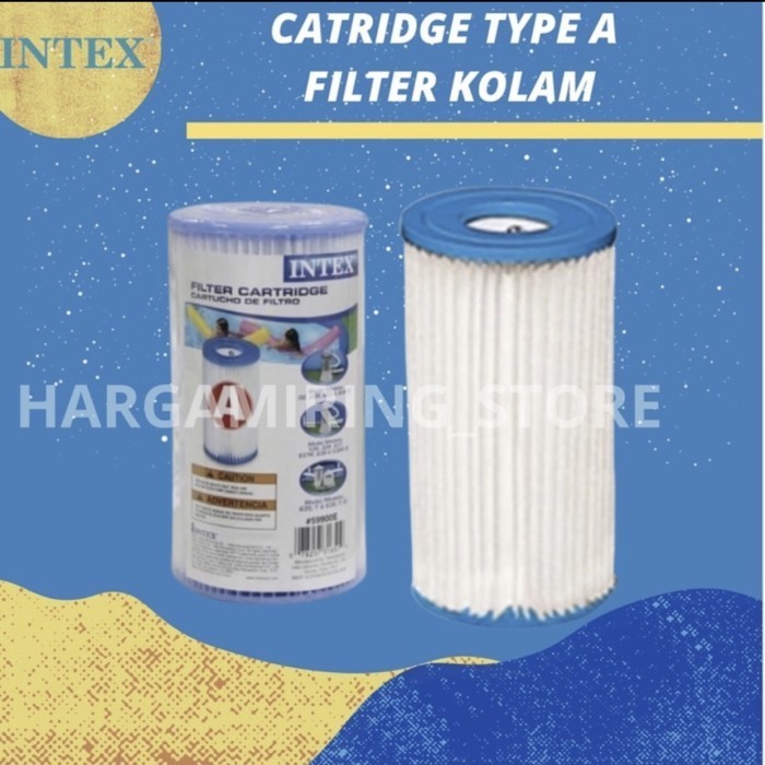 Jual Ready INTEX 29000 CATRIDGE TYPE A FILTER KOLAM MURAH | Shopee ...