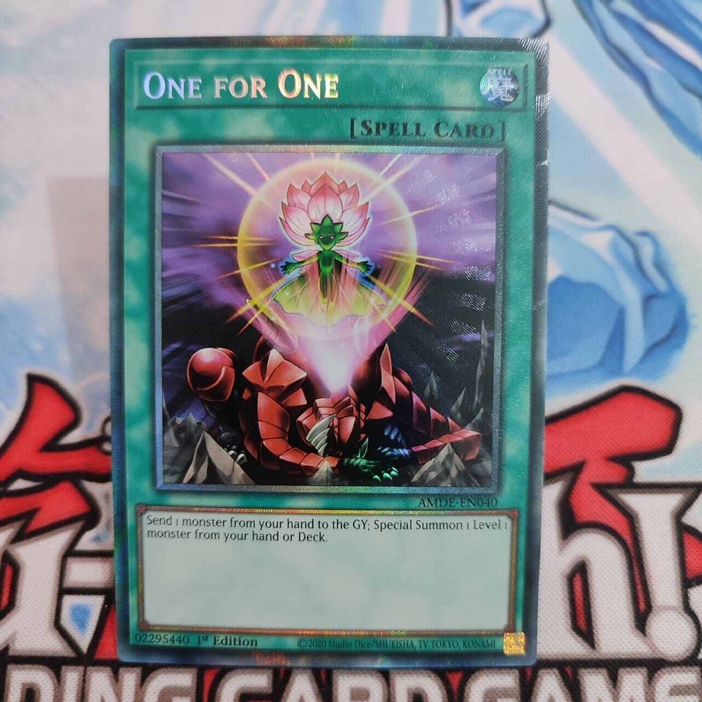 Jual yugioh one for one AMDE CR original | Shopee Indonesia