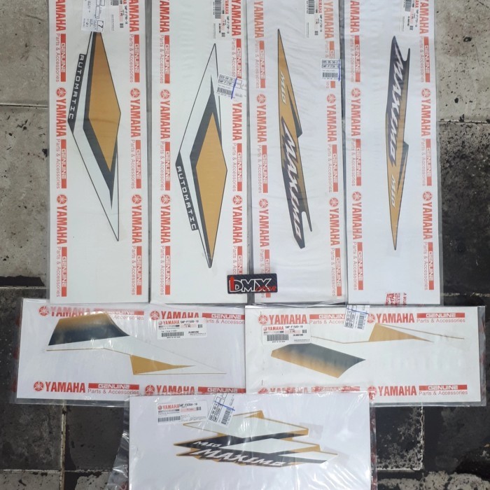 Jual Promo Striping Stiker Mio Maximo 2006 Gold Original Yamaha Vietnam ...