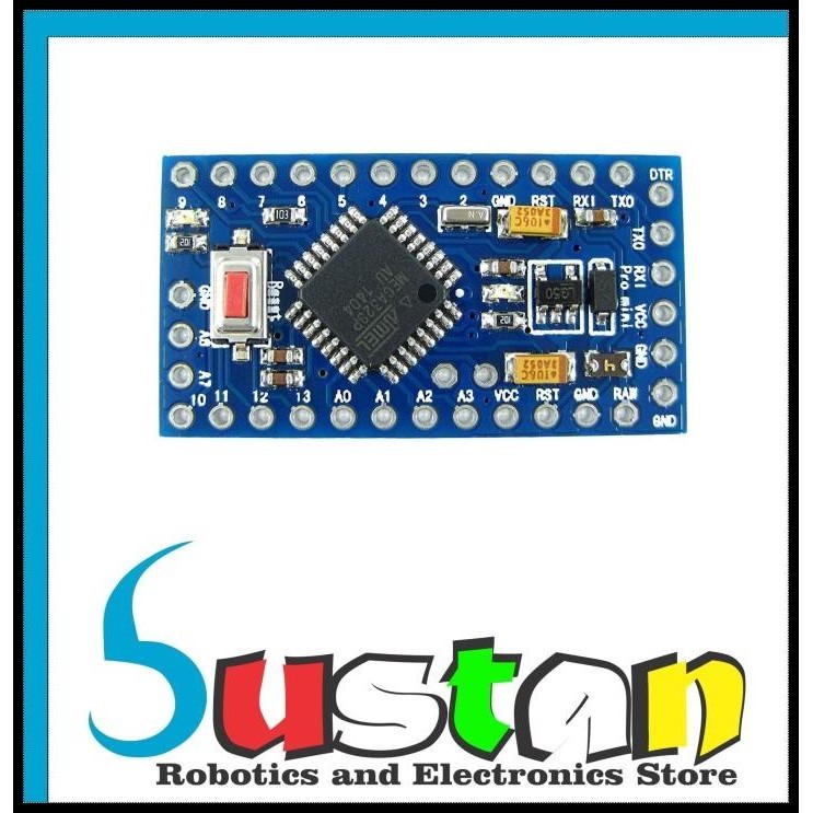 Jual BEST DEAL ARDUINO PRO MINI V3 5V MICROCONTROLLER ATMEGA328P-AU ...