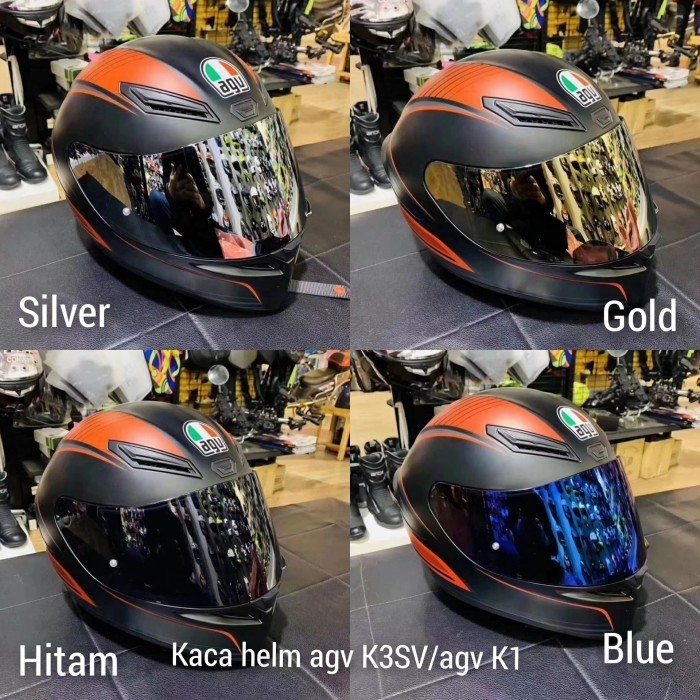 Jual Kaca Helm Agv K3 Sv Agv K1 Visor Helm Agv Shopee Indonesia