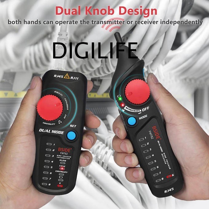 Jual Wire Tracker Dual Mode Bside FWT82 Cable Tester Network RJ45 ...