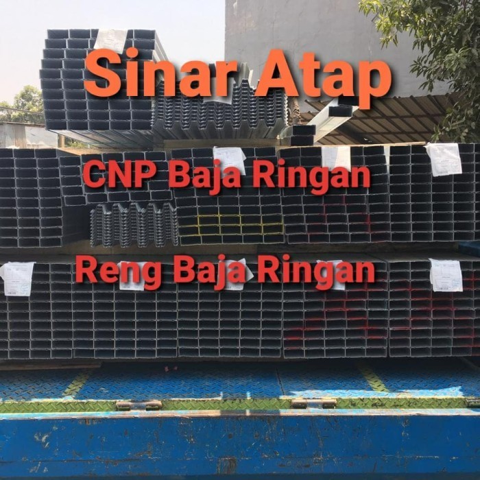 Jual Terbatas Cnp Baja Ringan 75 Tebal 0.70 Mm X 6 Meter | Shopee Indonesia