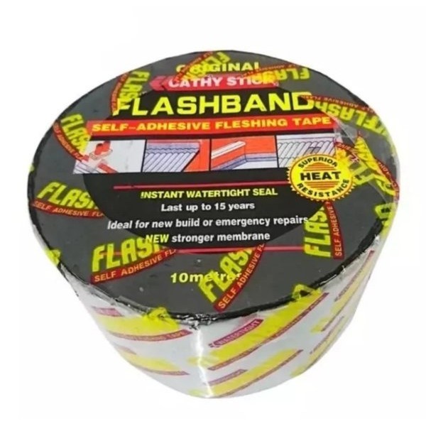 Jual Lakban Talang Flashband Self Adhesive Bitumen Flashing Tape Cm Lakban Anti Bocor Lem Atap