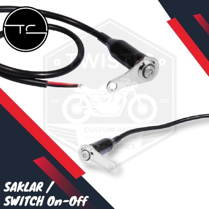 Jual Saklar Switch ON OFF Selfix Lampu LED Motor Custom Tambahan ...