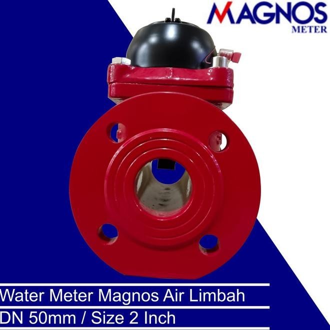 Jual Water Meter Magnos Air Limbah Dn 50Mm / Size 2 Inch | Shopee Indonesia