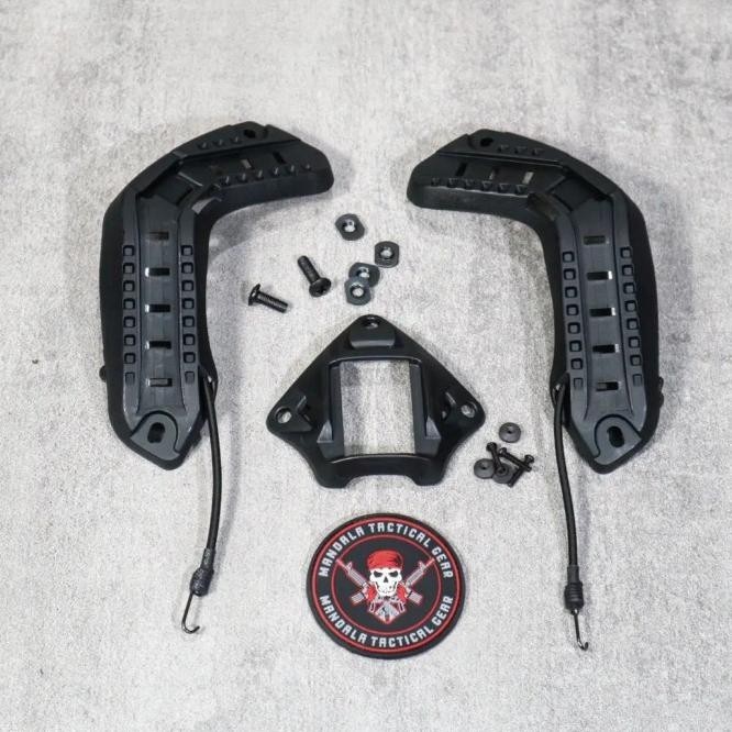 Jual Mounting Rel Helmet Tactical / Rail Helm Full Set | Shopee Indonesia
