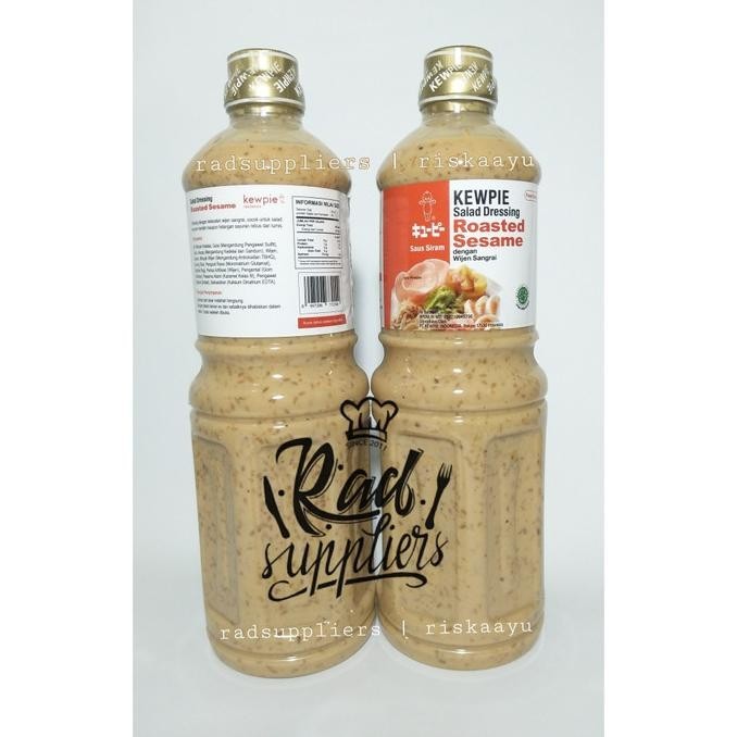 Jual Kewpie Salad Dressing Roasted Sesame 1Liter, Rasa & Kualitas ...