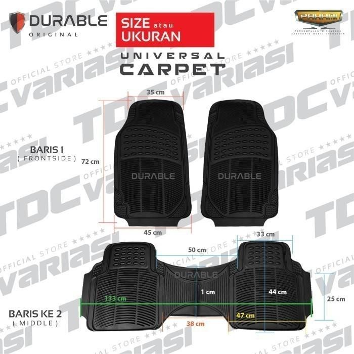 Jual Durable Karpet Mobil Universal Toyota Yaris Cross All New Agya GR ...