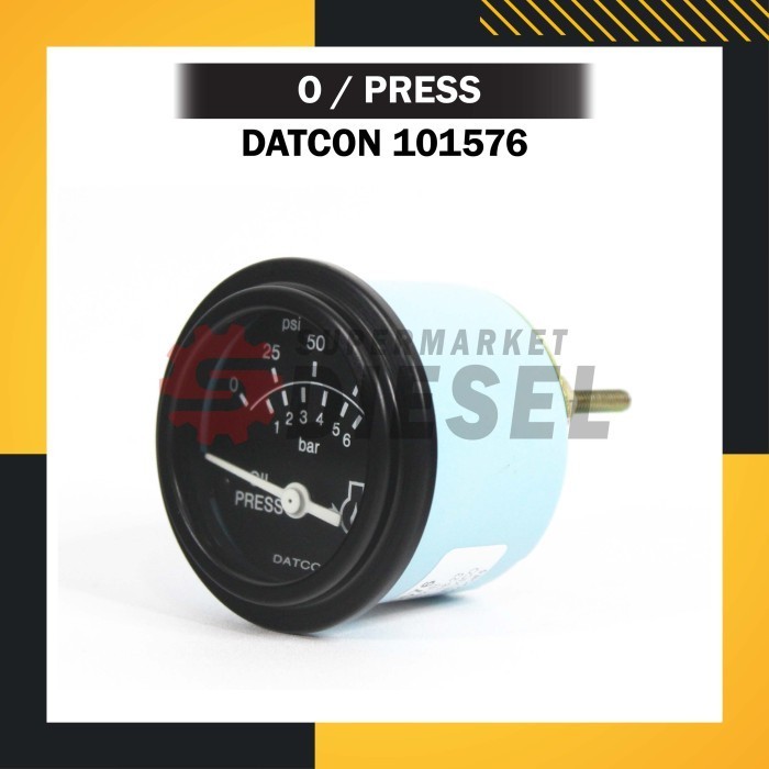 Jual DATCON 101576 OIL PRESSURE GAUGE 0-100 PSI 24V / CATERPILLAR ...