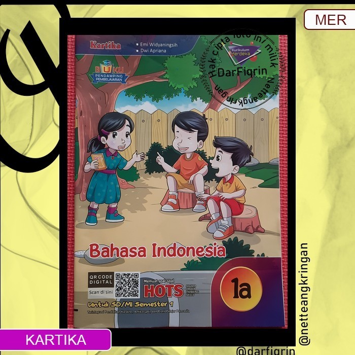 Jual Lks Bahasa Indonesia Kelas 1 2 4 5 Semester 1 Sd Mi Kurmer