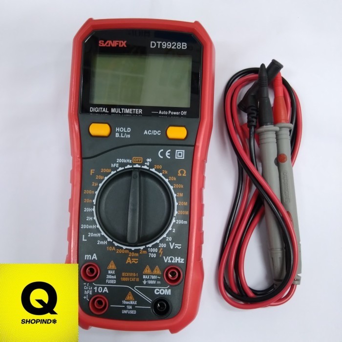 Jual Sanfix Dt B Dt B Digital Multimeter Multitester Lcr