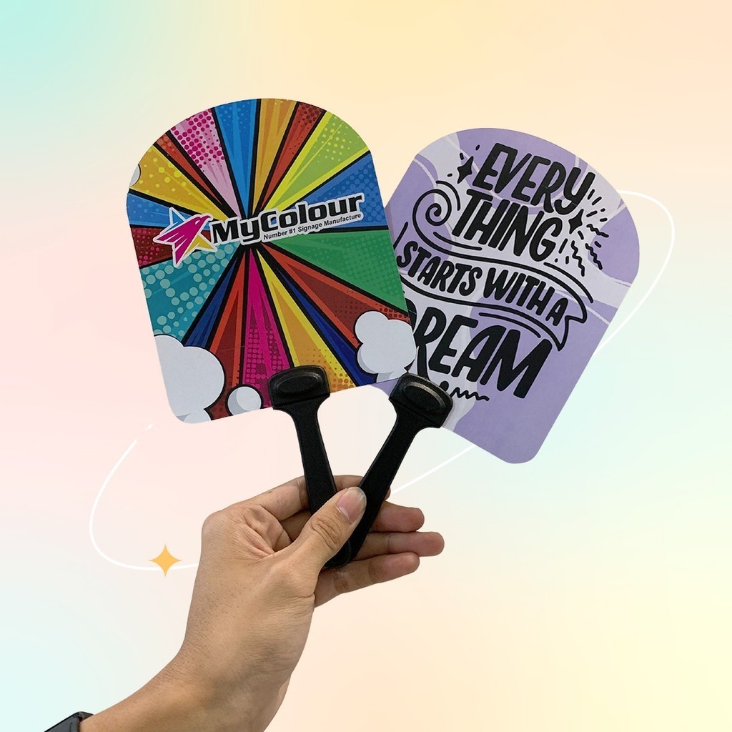 Jual Cetak Kipas Souvenir Custom | Cetak Kipas Custom | Shopee Indonesia