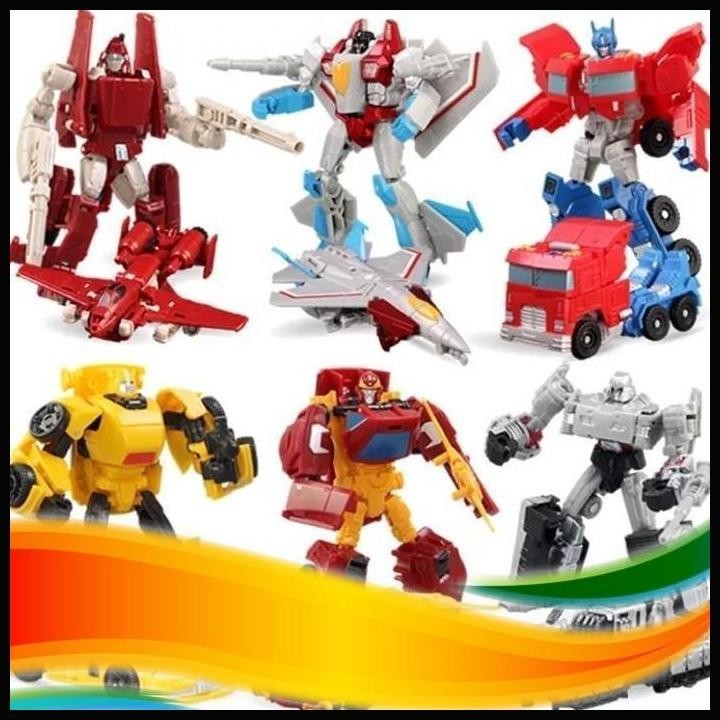 Jual [bty] machine boy transformers commander set action figure ...