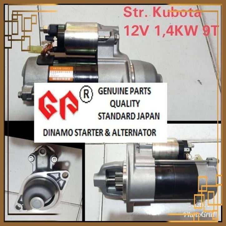 Jual Ptd Dinamo Starter Gp Kubota Type K Susun Jarak Baut Mm Diameter Mm Shopee Indonesia