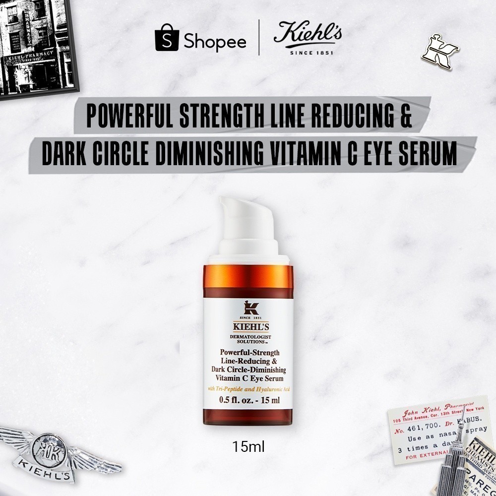 Jual Kiehl's PowerfulStrength LineReducing & Dark CircleDiminishing