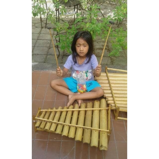 Jual Rindik Bambu Alat Musik Tradisional Bali | Shopee Indonesia