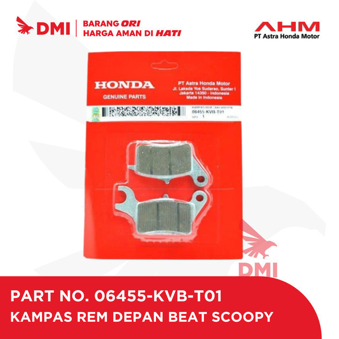 Jual KAMPAS REM (DISK) CAKRAM DEPAN – BEAT, SCOOPY & VARIO 06455-KVB ...