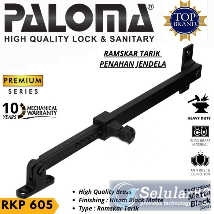 Jual Paloma RKP605 Window Ramskar Tarik Penahan Jendela Lamskar Angin ...