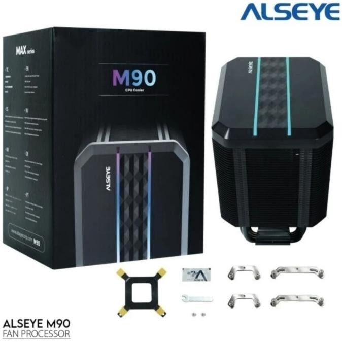 Jual Cpu Cooler Alseye Max-Series M90 Argb - Fan Processor Intel Amd ...