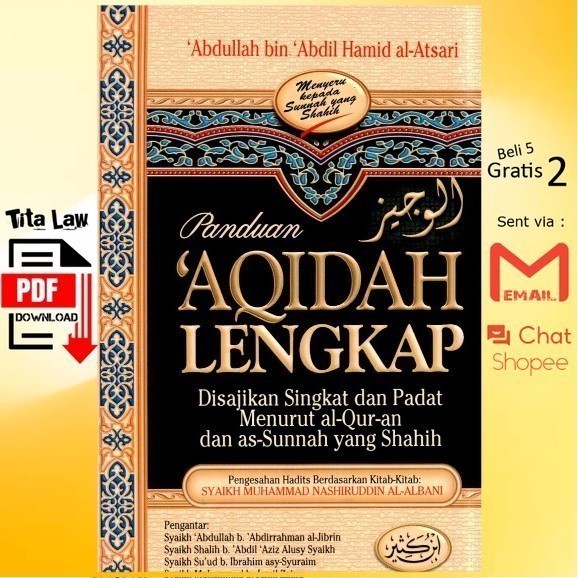 Jual PANDUAN AQIDAH LENGKAP (Quran Sunnah Hadits Hadith Hadis) (B.Indo ...