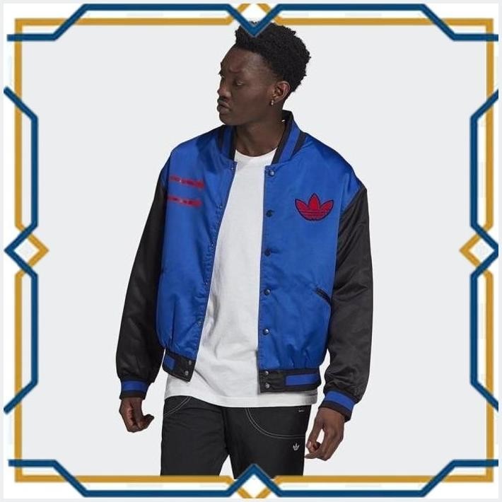 Jual ADIDAS RUN DMC COLLEGIATE JACKET BLUE ORIGINAL Shopee Indonesia