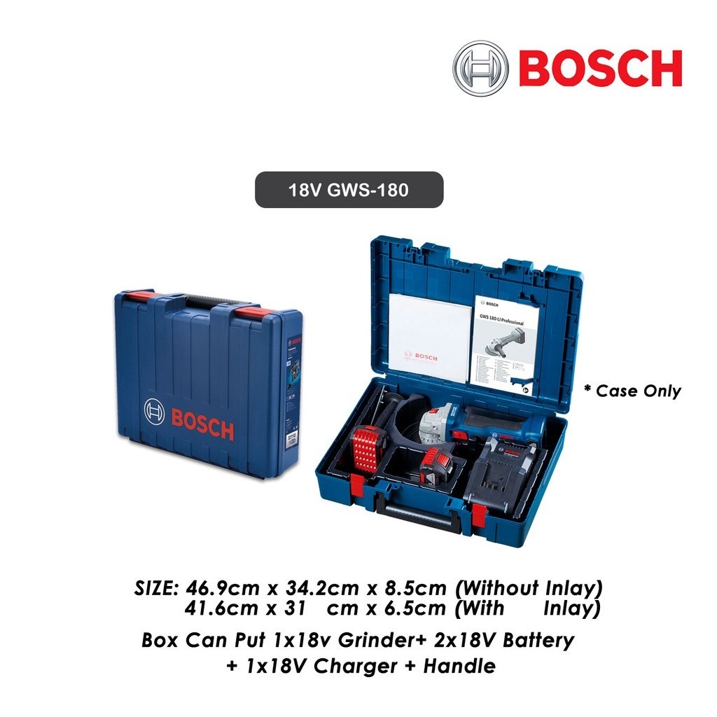 Jual BOSCH Casing Keras Pembawa Kecil Besar 12V 18V Li-Ion Bor & Kotak ...