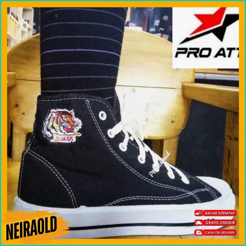 Jual sepatu warior pro att pro att macan sepatu anak sekolah pro att