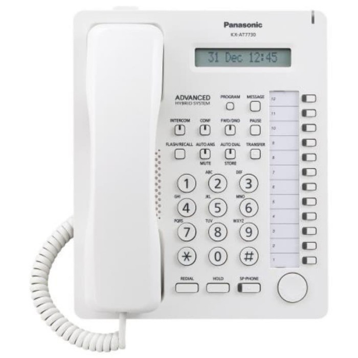 Jual Panasonic Kx T7730 White - Program Key Telepon Tes824 | Shopee ...