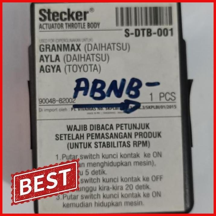 Jual [VRM] IDLE SPEED CONTROL - ISC ACTUATOR AGYA AYLA GRAN MAX LUXIO ...