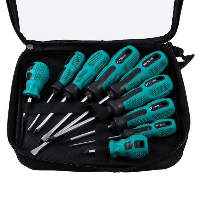 Jual Set Obeng Magnet Kombinasi Obeng Plus Minus | Shopee Indonesia