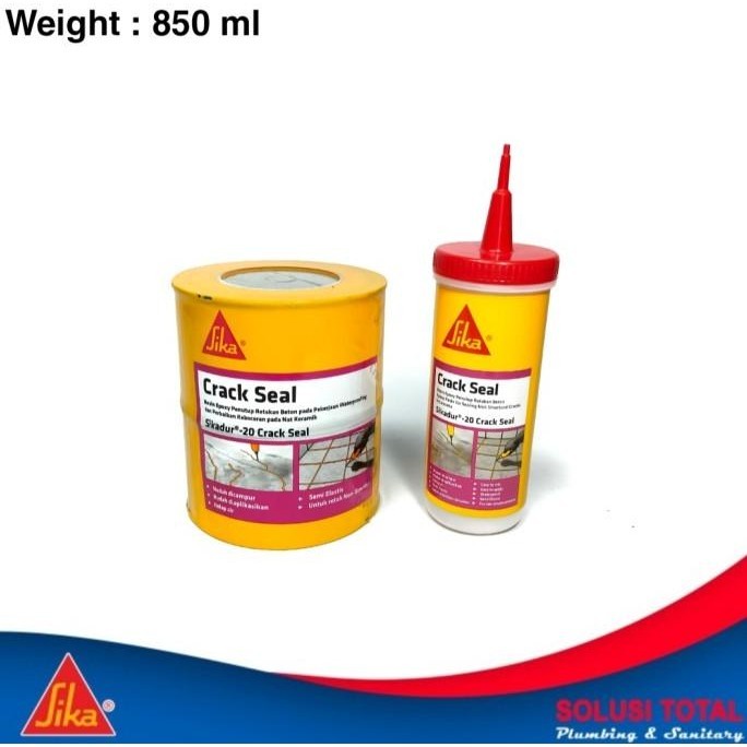 Jual Sikadur - 20 Crack Seal 2 Komponen A+B 850 Ml Anti Bocor Retak Dak ...