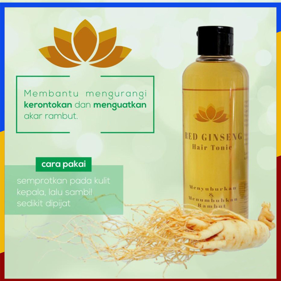 Jual Red Gingseng Tonic Penguat Dan Penumbuh Rambut Dalam 5 Hari ...