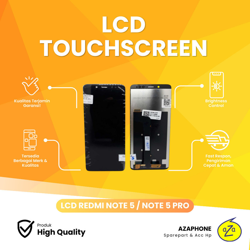 Jual LCD TOUCHSCREEN XIAOMI REDMI NOTE 5/NOTE 5 PRO | Shopee Indonesia