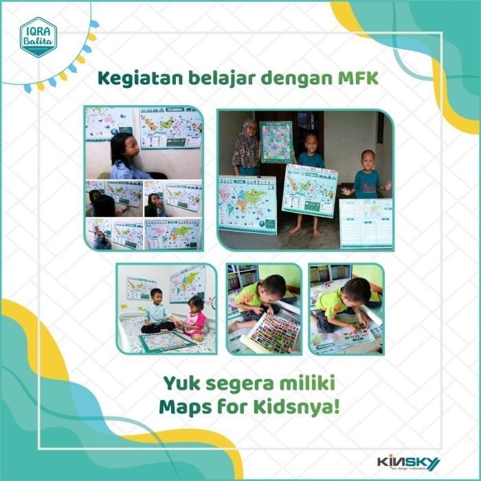 Jual Ars Promo Peta Untuk Anak Maps For Kids | Shopee Indonesia