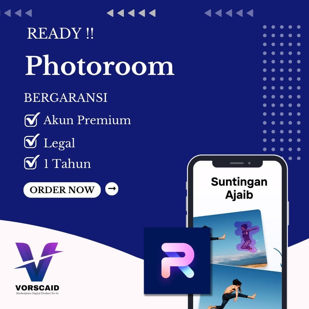 Jual Photoroom Premium 1 Tahun - Aplikasi Hapus Background Foto dan ...