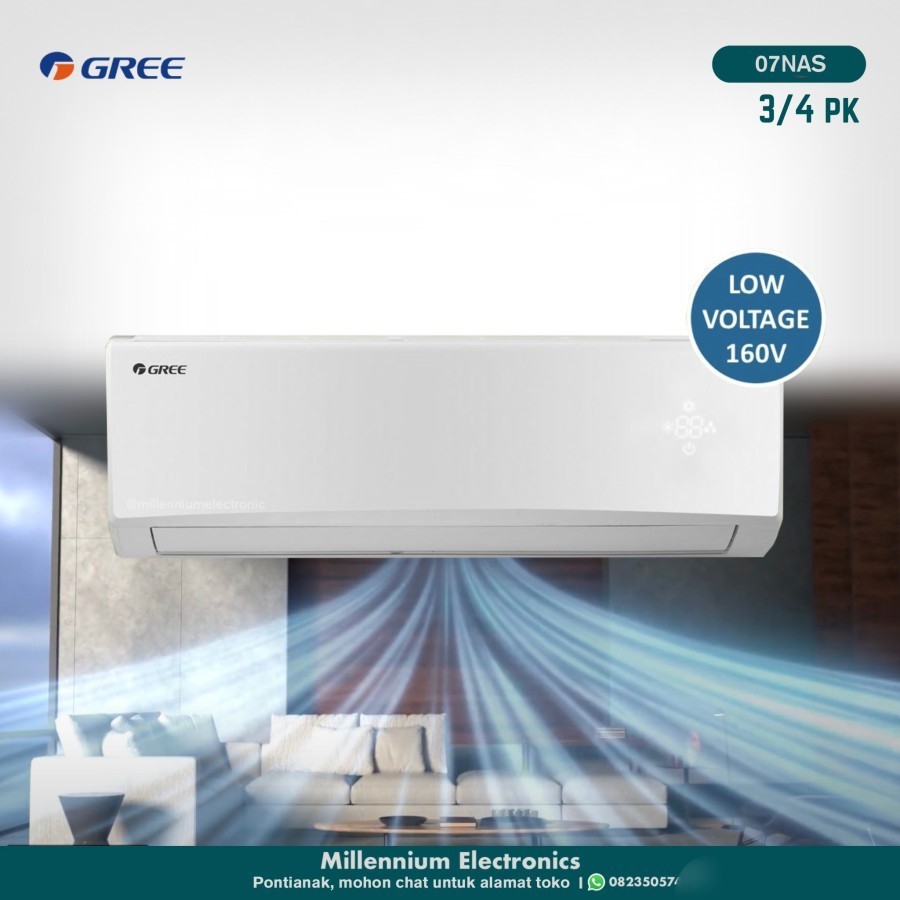 Jual GREE - AC SPLIT STANDARD 3/4 PK - GWC-07NAS 07 nas | Shopee Indonesia