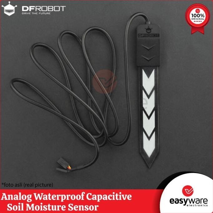 Jual DFRobot Analog Waterproof Capacitive Soil Moisture Sensor | Shopee ...