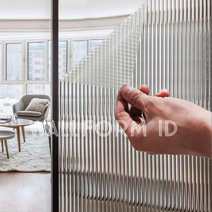 Jual FLUTED REEDED WINDOW STICKER Sticker Kaca Fluted Reeded Sandblast ...