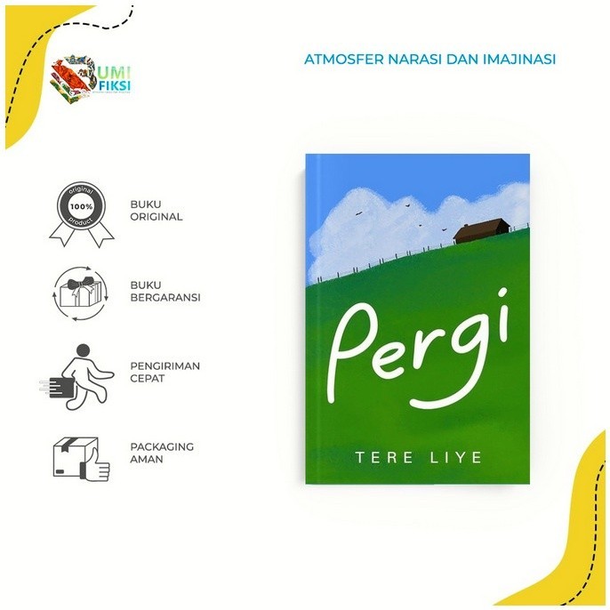 Jual PROMO - Buku Novel Pergi - Tereliye - Sabakgrip - Bumifiksi ...