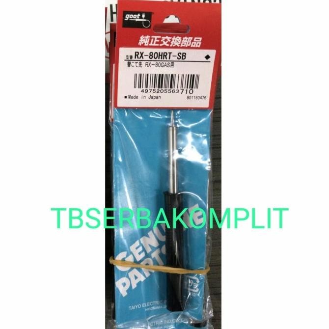 Jual GOOT RX-80HRT SB MATA SOLDER LURUS SOLDERING TIP TIPS FOR RX-802AS ...