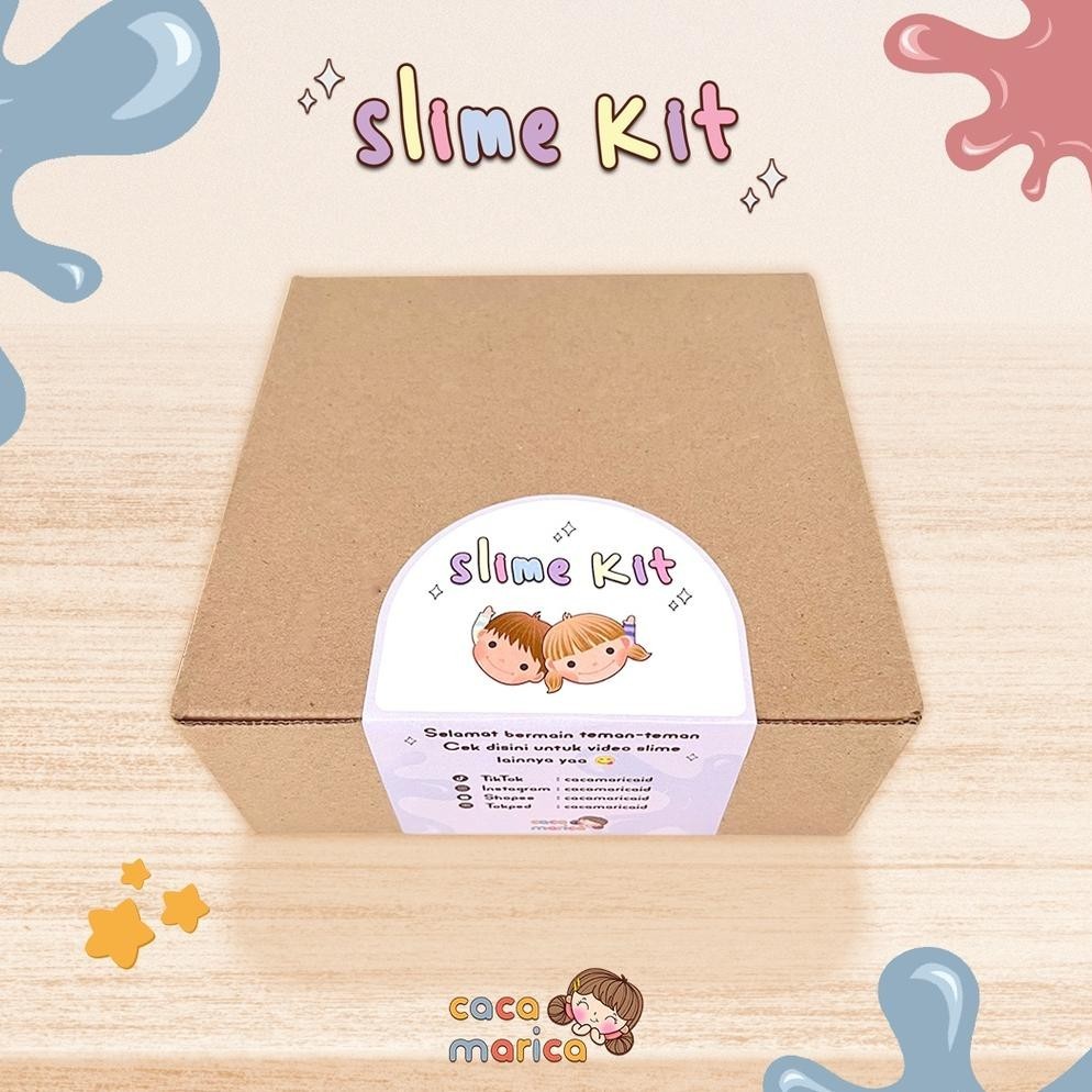 Jual ORIGINAL Tofu Unicorn Milkyway Slime Kit LENGKAP ANTI GAGAL ...